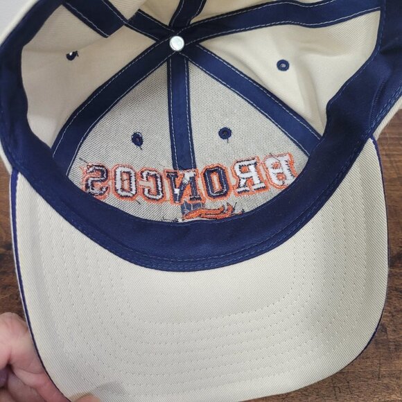 NFL Denver Broncos Embroidered Wool Blend Logo Hat Fitted Men's sz 7 1/4 - Picture 5 of 6